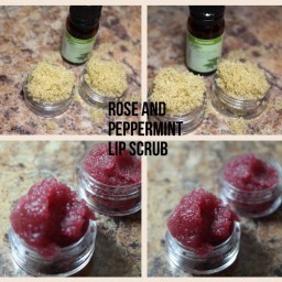 Rose & Peppermint Lip Scrub